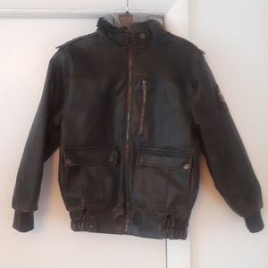 Hawke & Co Bomber Hoodie Style Jacket/Coat